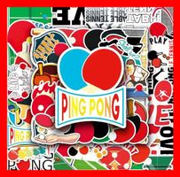 Tischtennis Ping Pong Table Tennis Ball Aufkleber Stickerset