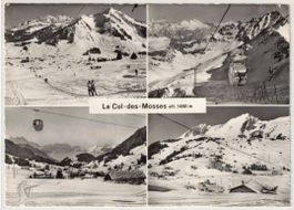 Col des Mosses - 4 Bild AK