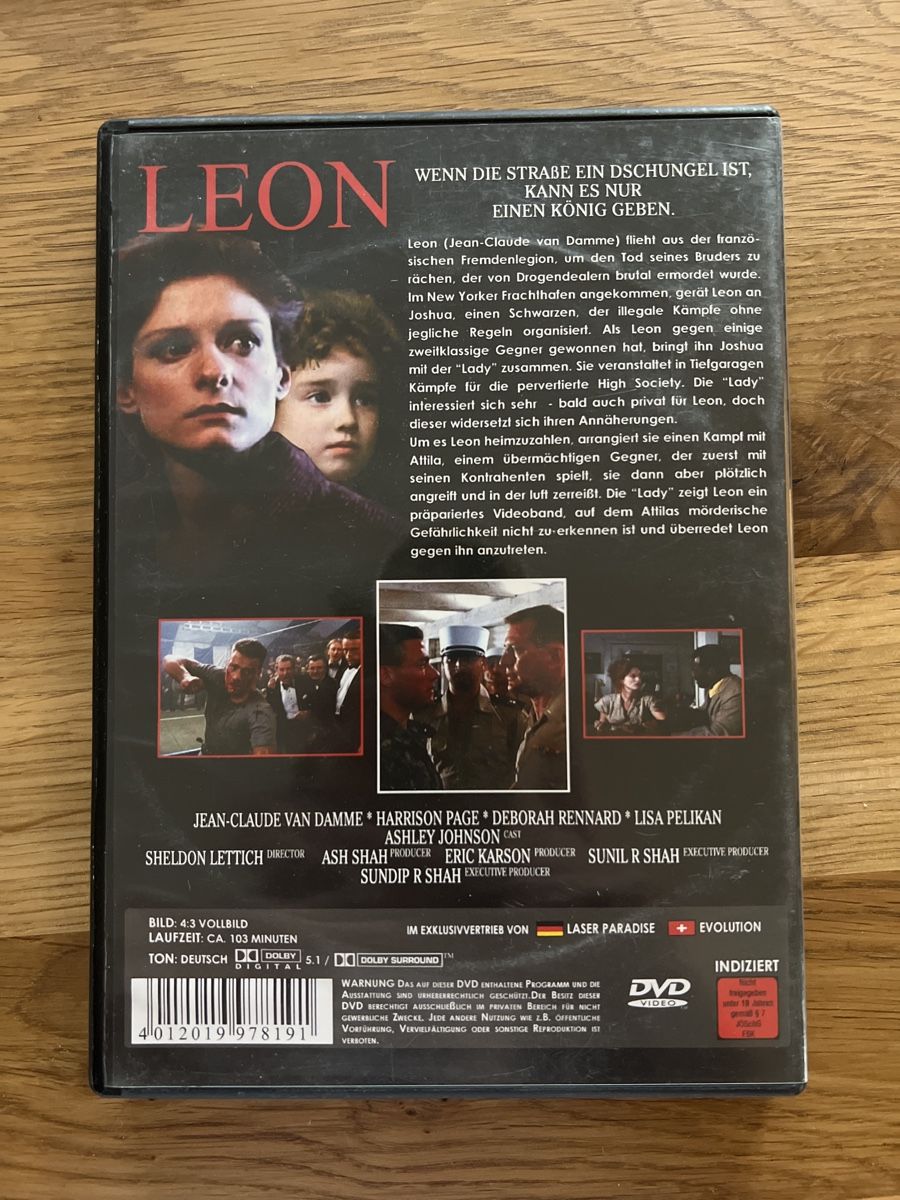 Tutti i DVDs: LEON - Der Profi - DVD - Ungeschnittene Version – Usato da Steffisburg venduto da balboa_76 1