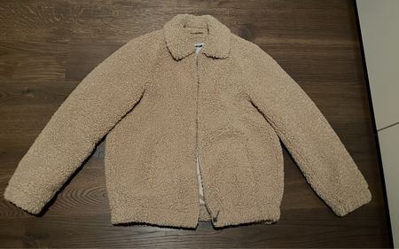 Teddy Jacke beige, Noisy May Grösse S, wie neu!
