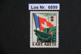 2. Weltkrieg-Marke Artillerie                       Los 6899