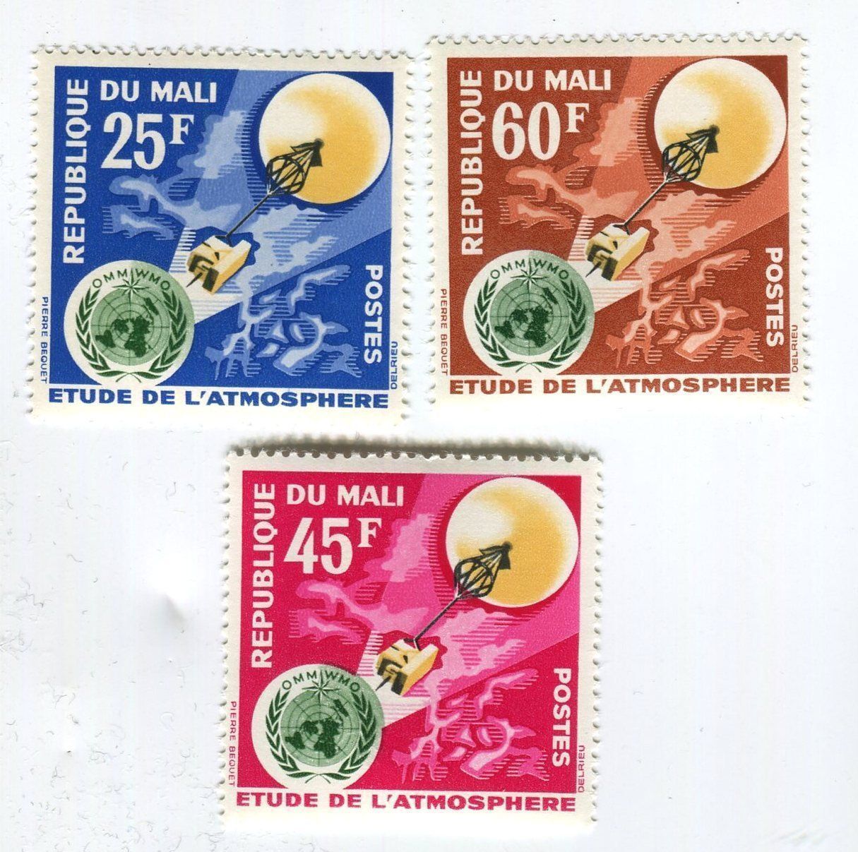 Tous les timbres: Briefmarken "Meteorologie". Mali – Neuf avec emballage d'origine à Basel par Butsch5