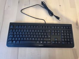CHERRY Keyboard – Black, Wired, QWERTZ (Swiss Layout)