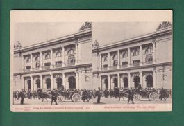 HAMBURG - Vor der Börse - Stereokarte