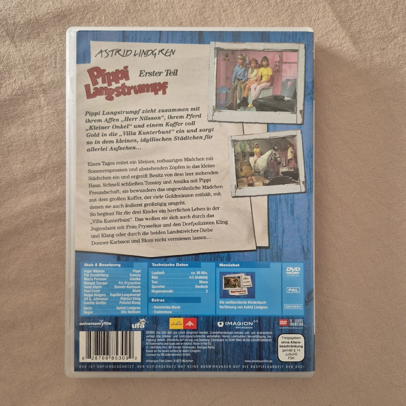 Alle DVDs: DVD - Pippi Langstrump - Erster Teil – Gebraucht aus Bellach von mar_5nm8 1