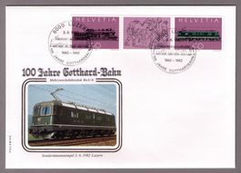 1982_668+69_100 J. Gotthardbahn_Lokomotiven_SS 3.6.82 Luzern