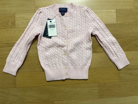 Polo Ralph Lauren, jaquette rose, taille 2 ans, neuf