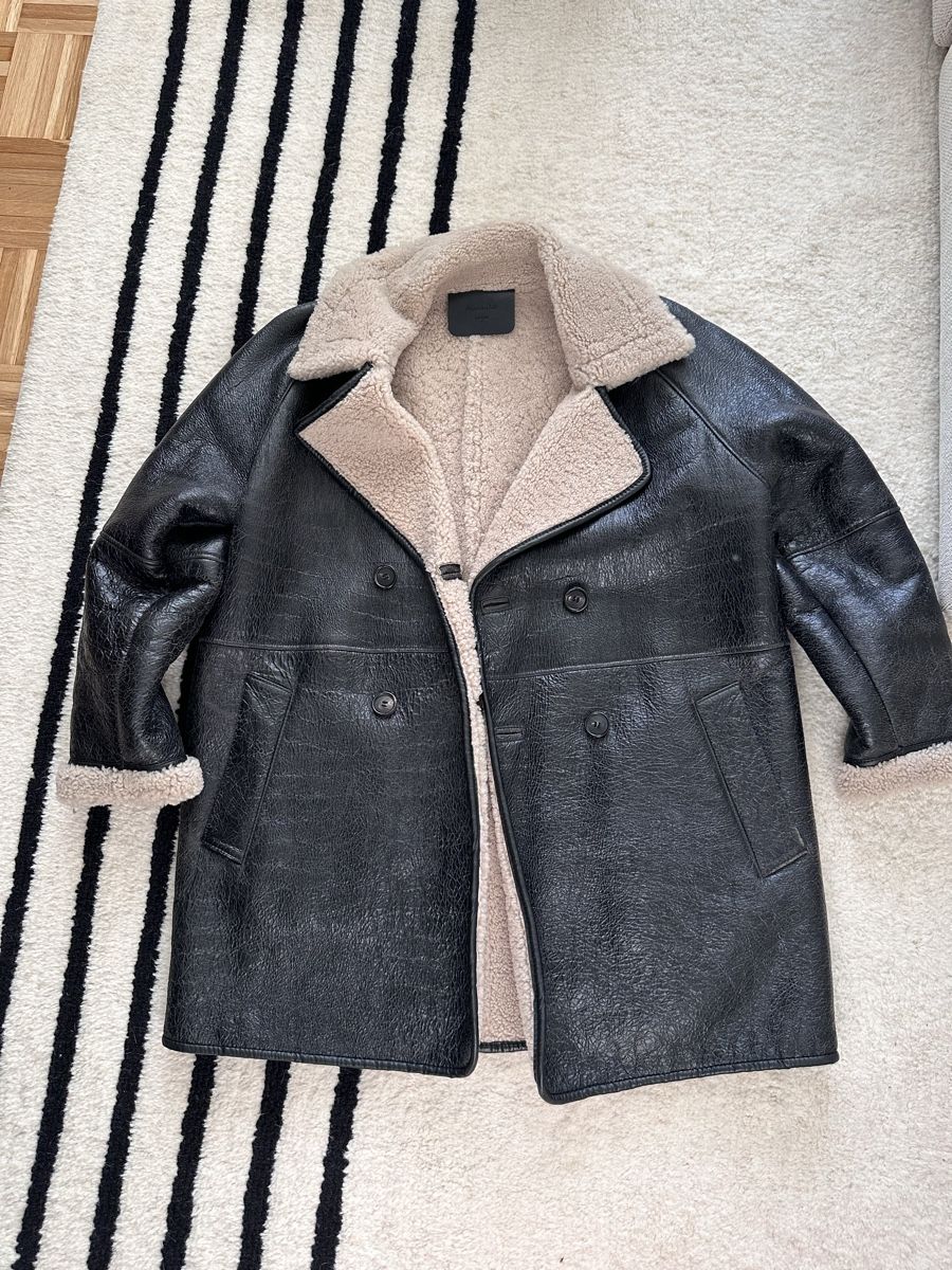 Massimo Dutti Cappotti: Massimo Dutti Lammfellmantel – Usato da Adliswil venduto da Maro_7 1