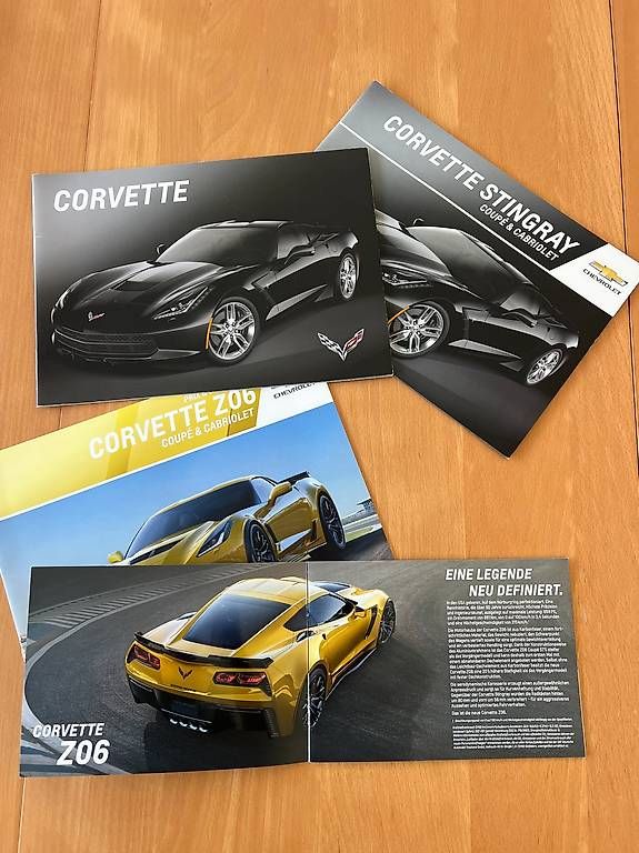 Chevrolet Documenti: Corvette C7 (Z06) Prospekte – Usato da Langenthal venduto da Walch