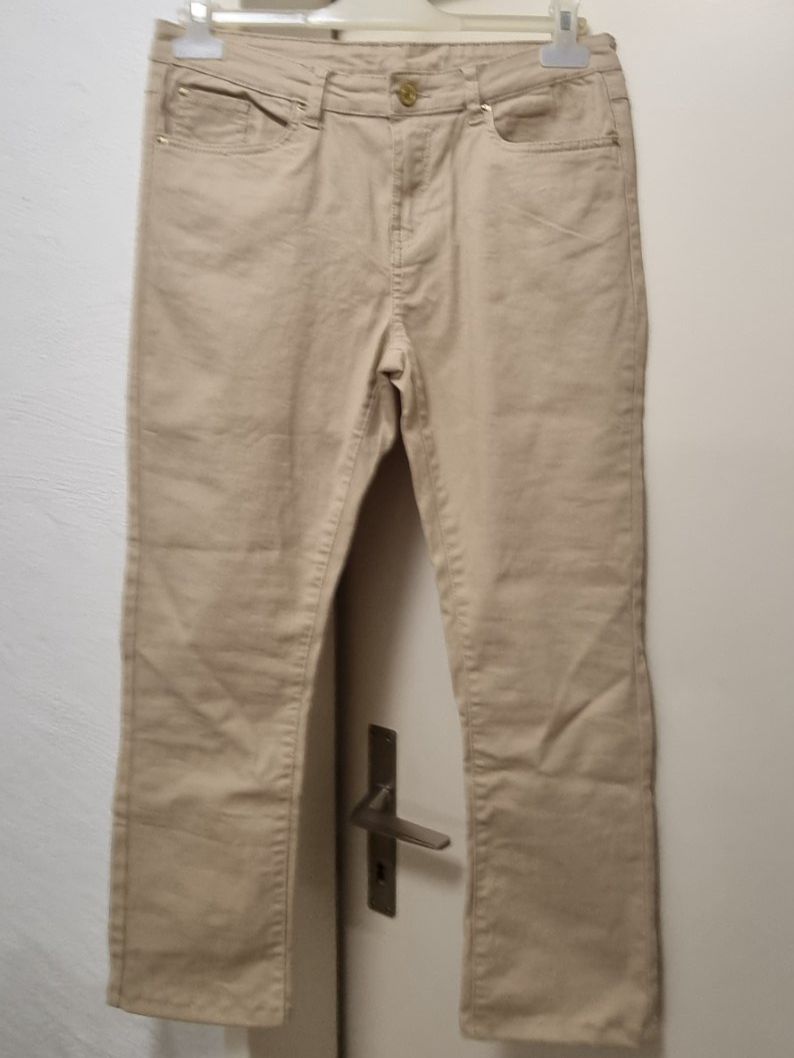 Pantaloni: Hose,  Gr. 40, beige – Nuovo (secondo la descrizione) da Geroldswil venduto da Agapanthus22 1