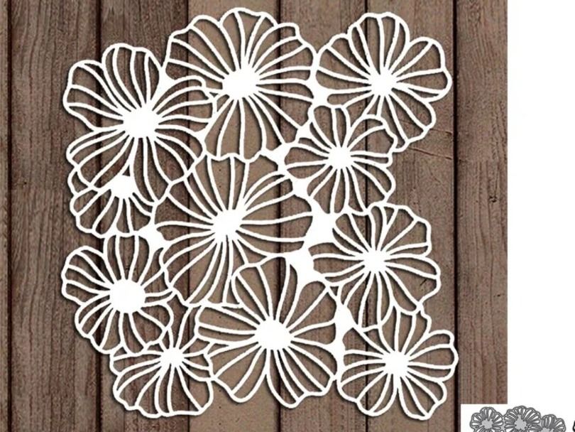 Schablonen: Stanzschablone Nr. 276, Blumen (Sizzix geeignet) – Neu und originalverpackt aus Gretzenbach von Fliegepilz56