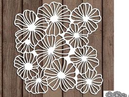 Stanzschablone Nr. 276, Blumen (Sizzix geeignet)