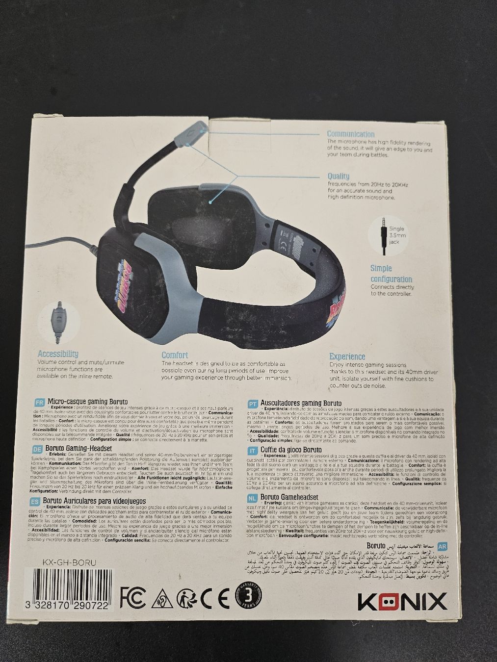 Cuffie: 2x Gaming Headset Konix Boruto - Neu & OVP - – Nuovo (secondo la descrizione) da St. Gallen venduto da Cocos_Ricardo 4