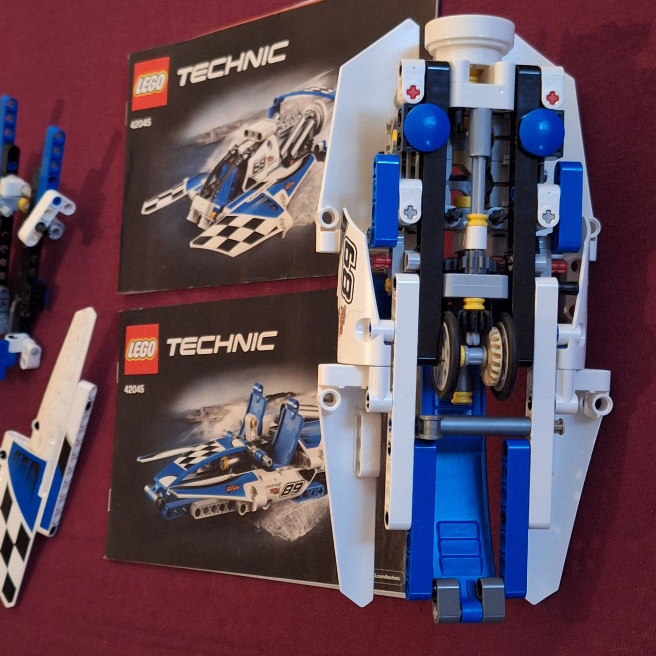 Lego Jouets: Lego Technic 42045 Hydroplane, mit Anleitung – D'occasion à Hettenschwil par Schneuggi2 3
