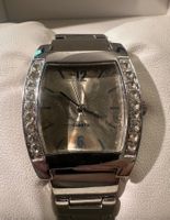 LBVYR Damen Quarzuhr – Yves Rocher – Strass – Metallarmband