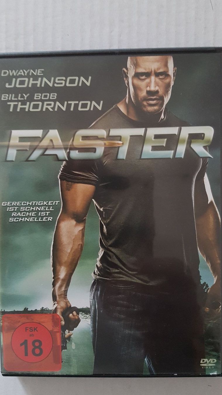 Tous les DVDs: DVD Faster / Dwayne Johnson – D'occasion à Oetwil am See par fineli2