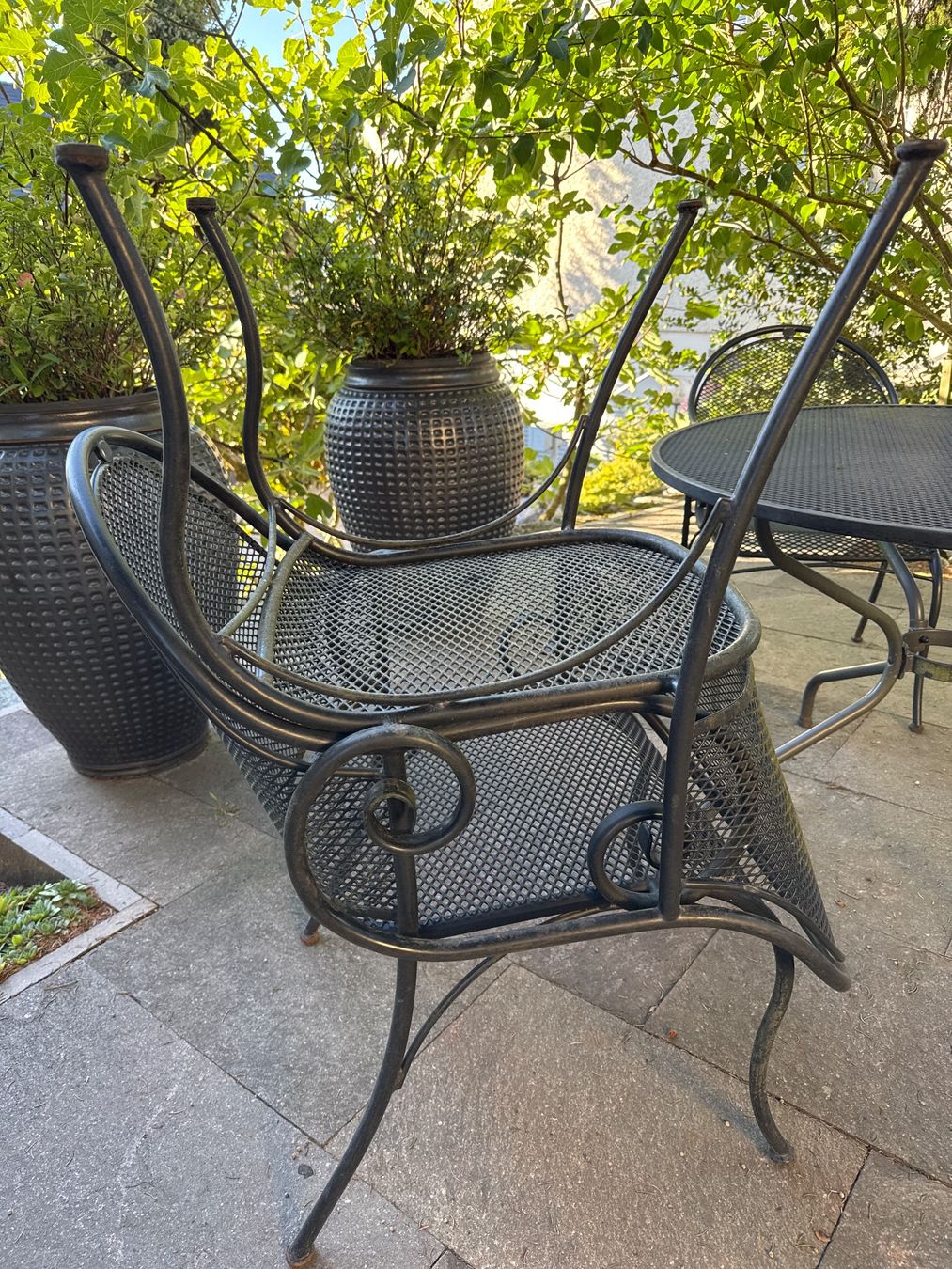 Set di tavolo e panche: Gartentisch & 4 Stühle – Usato da Winterberg ZH venduto da vonzi2 4