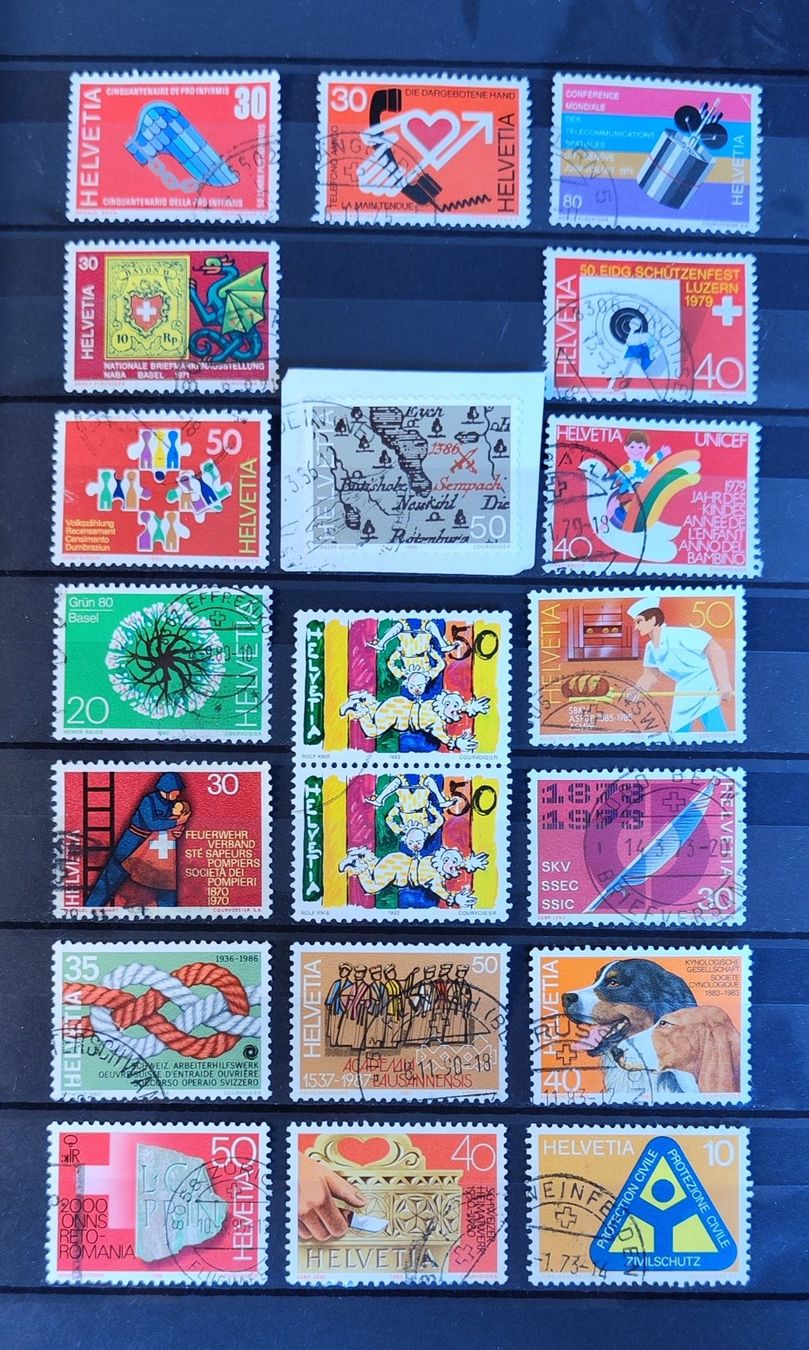 Alben: Briefmarkensammlung Schweiz – Gebraucht aus Lenzburg von Dani_Lenzburg 9