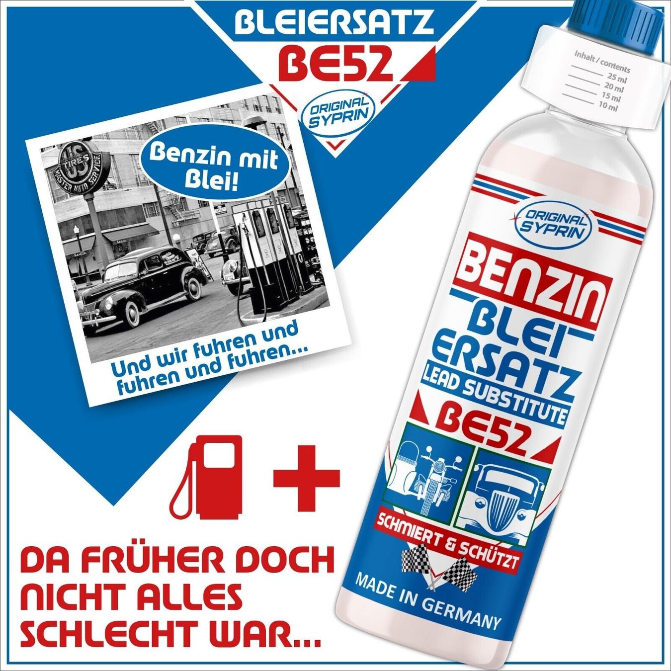 Automobili: Benzin Bleiersatz – Nuovo e nell'imballaggio originale da Kaltbrunn venduto da Modern 3