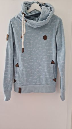Naketano Hoodie blau Schiffe Gr.M Damen