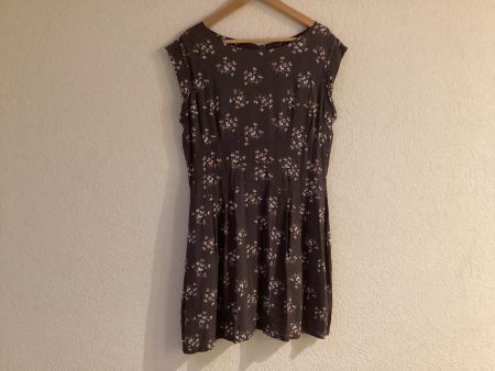 Apricot Sommerliches Blümchenkleid, vintage Stil - Gr. XL