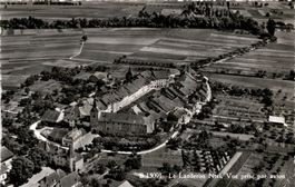 Le Landeron NE Ortsansicht Nr.15091b . ca.1950