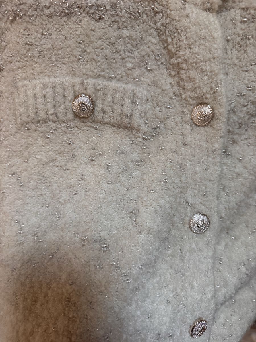 Giacche: Blazer / Jacke Beige mit Glitzer, Grösse M – Usato da Riken AG venduto da ClaudiaChristina 1