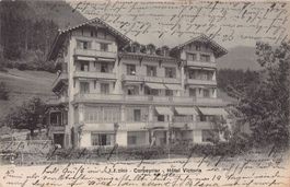 Corbeyrier, Hôtel Victoria, circulée 1903