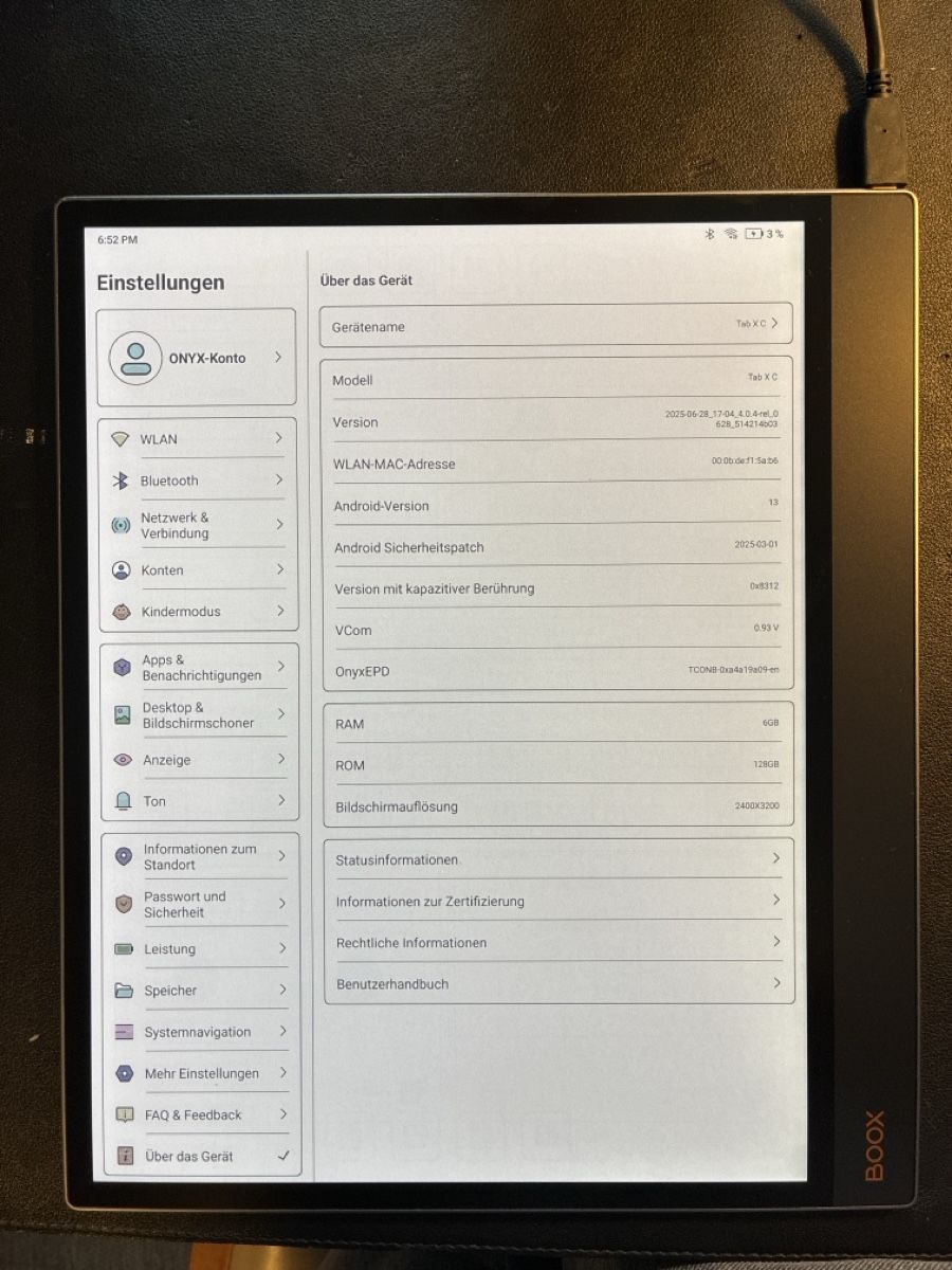Boox Tablet PC: Tab X C Onyx Boox – Usato da Schaffhausen venduto da claudiamschaffner 3
