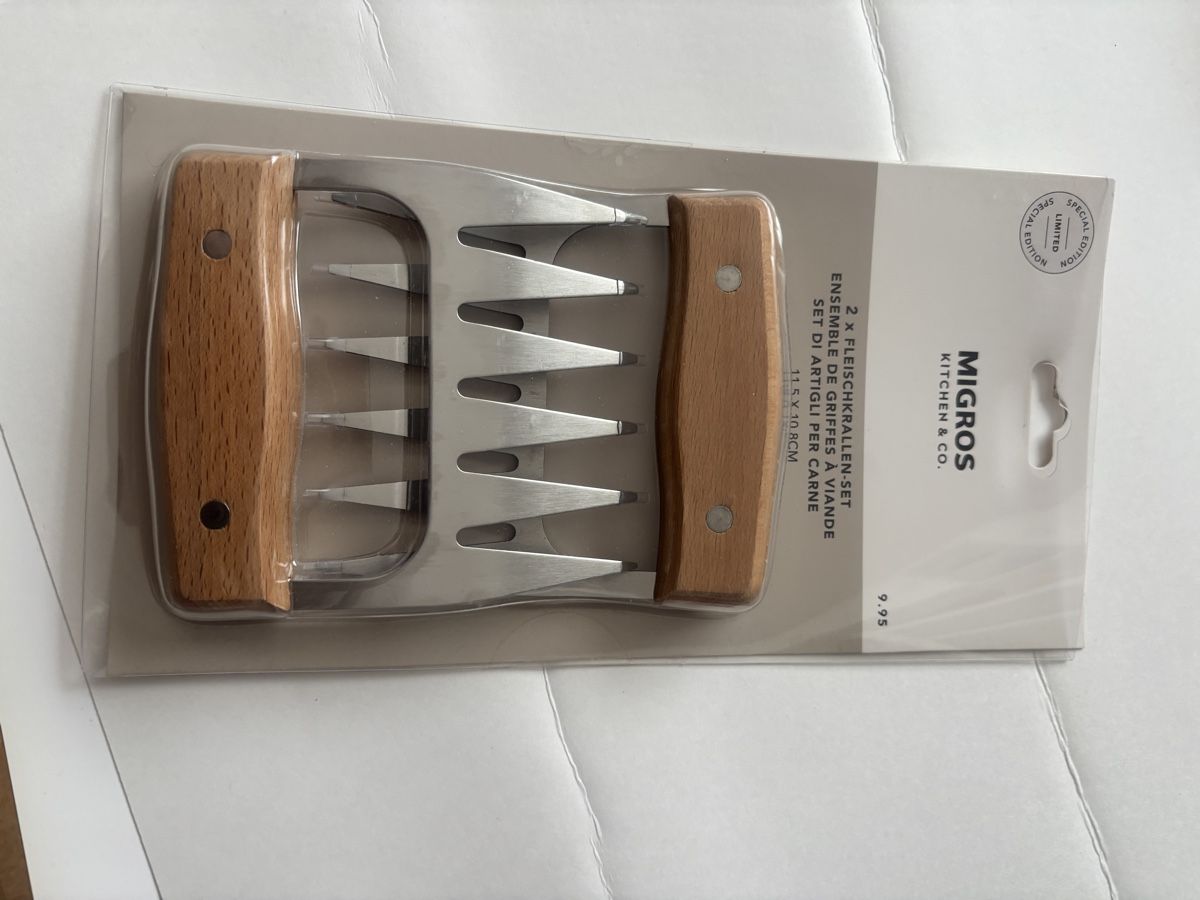 Migros Elettrodomestici da cucina: Migros Kitchen Fleischkrallen-Set,neu & originalverpacktNr.5 – Nuovo e nell'imballaggio originale da Wallisellen venduto da ASZT