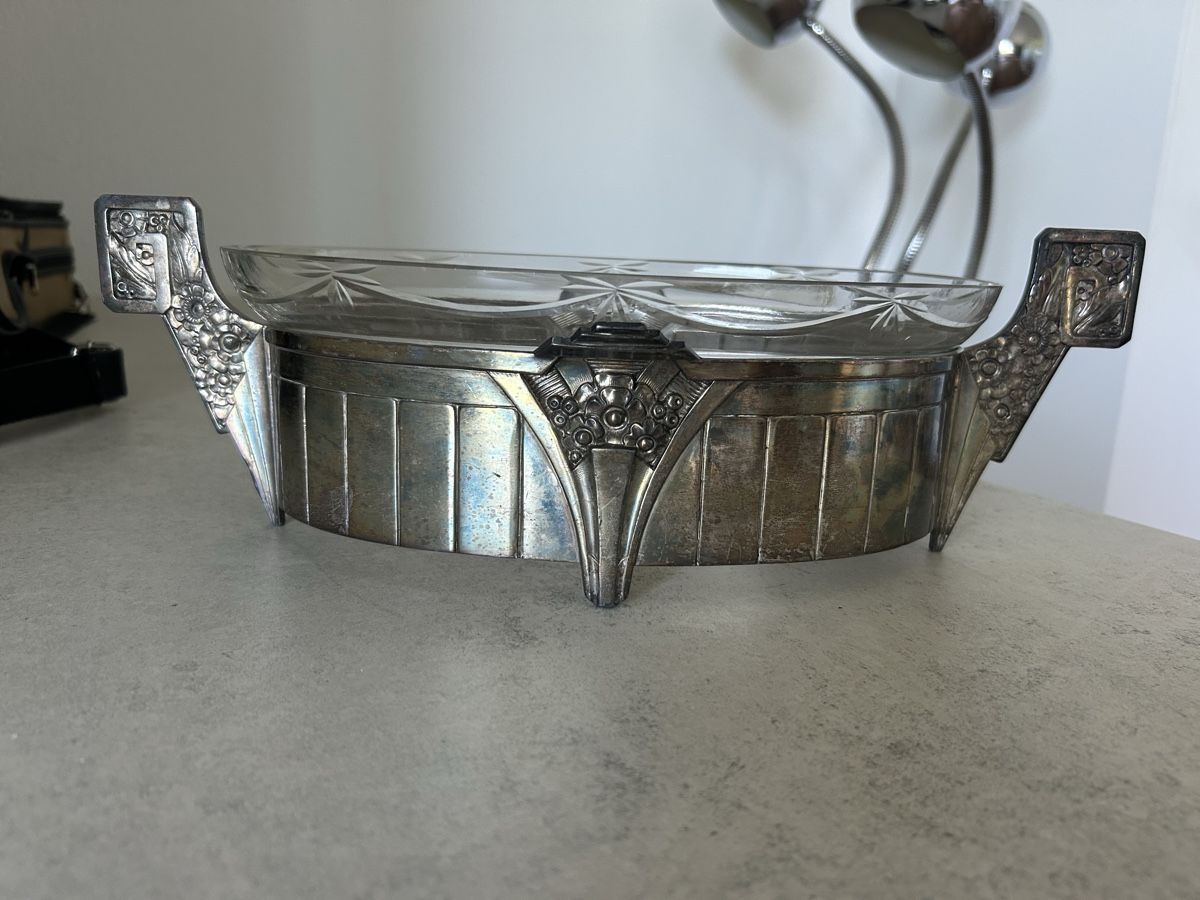 Schalen: Art Déco Jardinière Silberschale 1920 – Gebraucht aus Ostermundigen von jul_927m