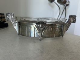 Art Déco Jardinière Silberschale 1920
