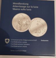 20 FR Silbermuenze Mondlandung 2019