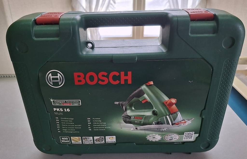 Bosch Seghe: Bosch PKS 16 Multi Handkreissäge mit Koffer – Usato da Rüti ZH venduto da Liliane_market 1