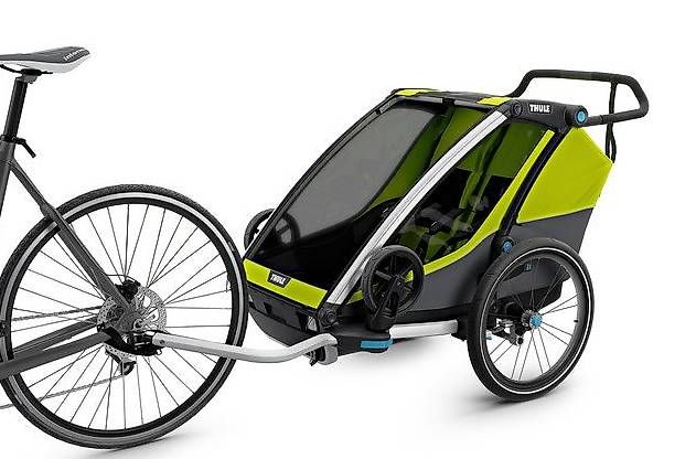 Thule Rimorchi: Thule Chariot Cab 2 + Jogger Set à vendre – Usato da Onex venduto da Andreas.delaloye 1