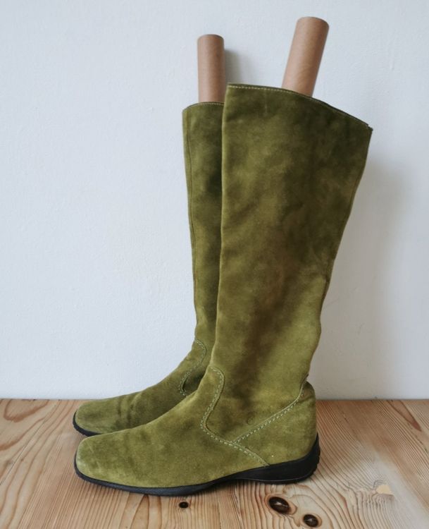 stiefel aus wildleder