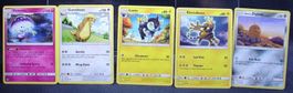 5 Karten aus Ultra Prism NM          /54