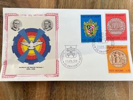 Briefmarken Concilium Vatikan 1970 100 Jahre