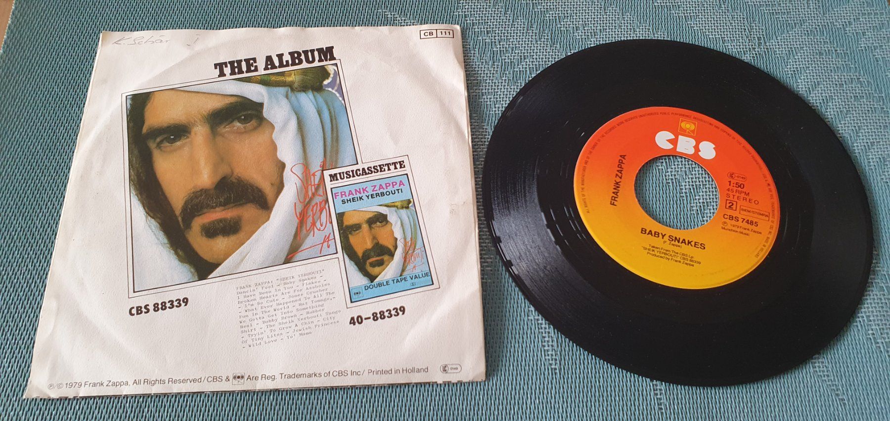 Dischi in vinile: FRANK ZAPPA, Bobby Brown, Single, TOP! – Usato da Kreuzlingen venduto da Cdschlumpf 1