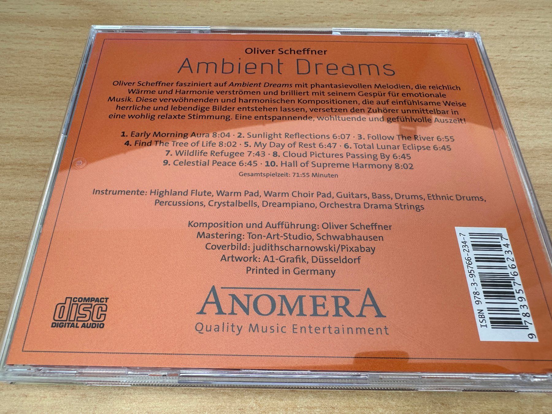 CD: Oliver Scheffner – Ambient Dreams – Usato da Rikon im Tösstal venduto da Alpenmutz 1