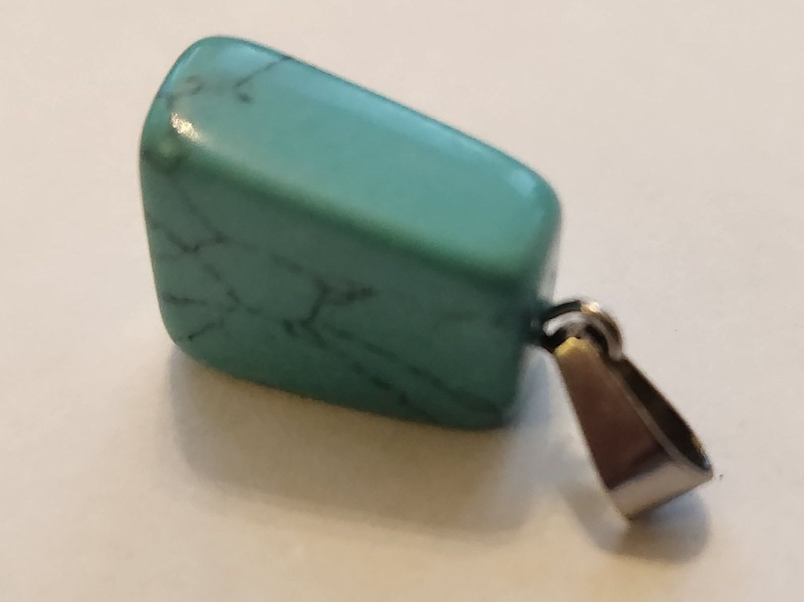Ciondoli: Pendentif turquoise véritable, pierre naturelle! – Nuovo (secondo la descrizione) da Territet venduto da Cenh 2