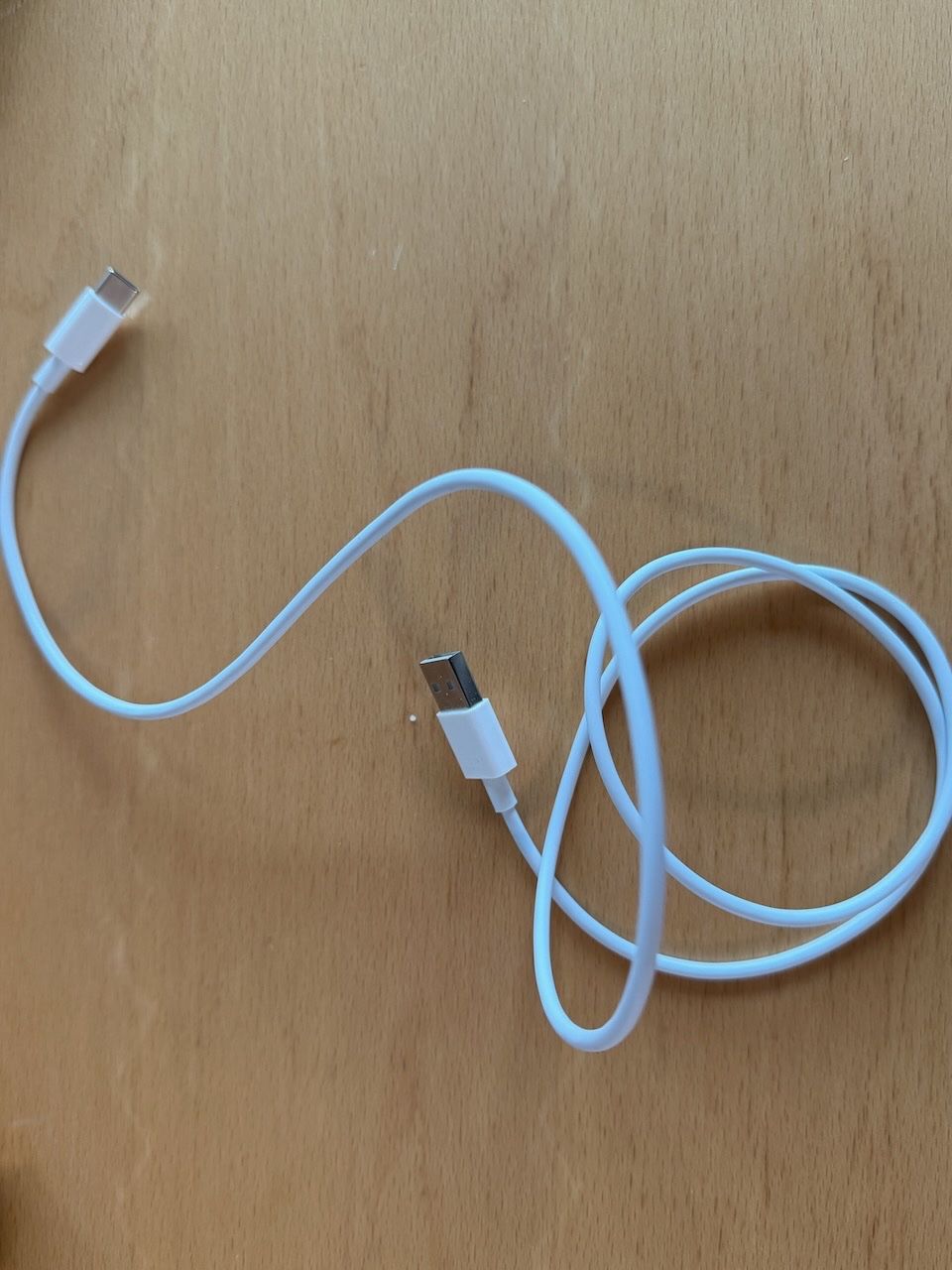 Kabel: USB A nach USB C Ladekabel weiss 98 cm – Gebraucht aus Winterthur von 1956ingi 1