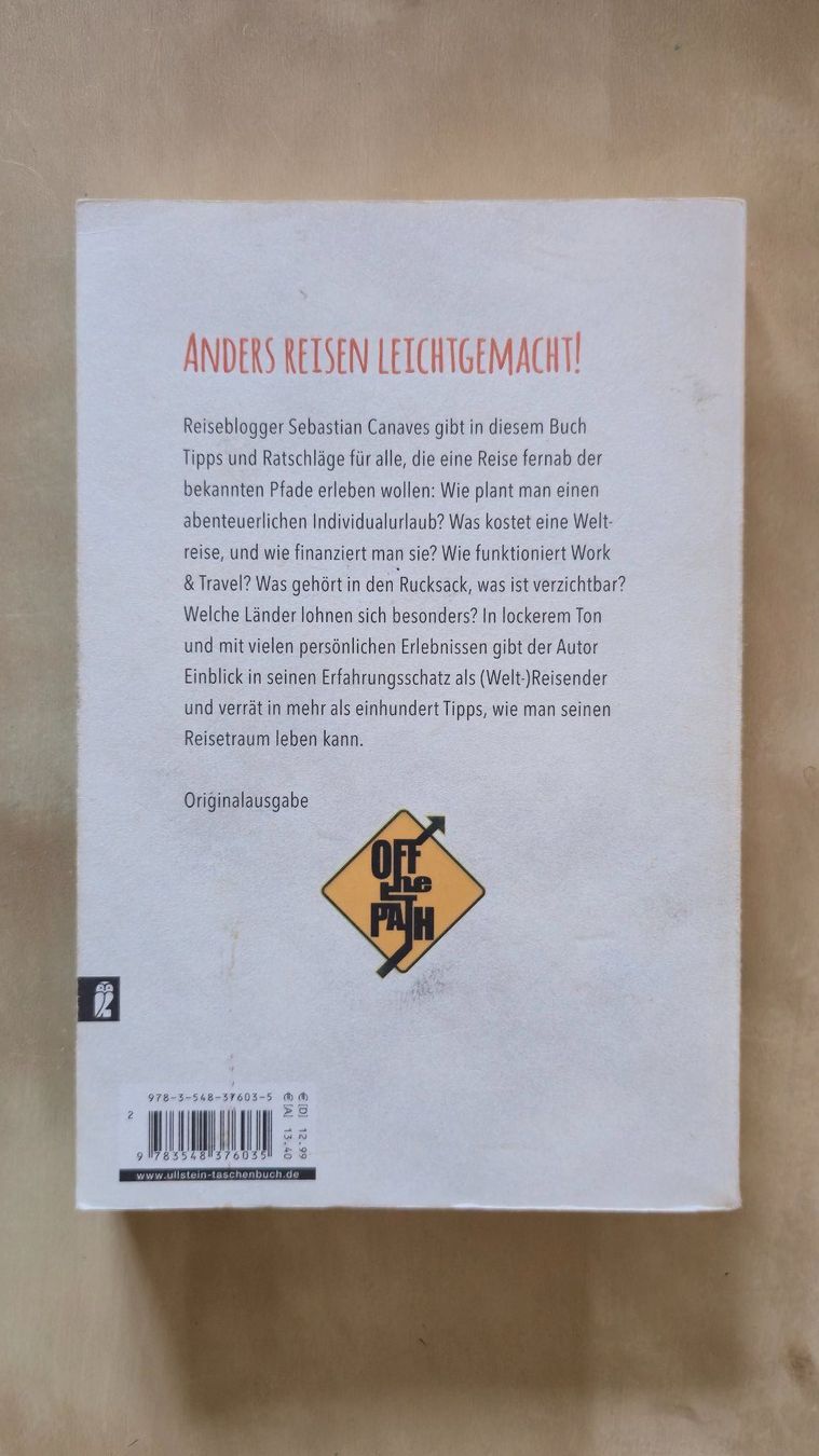 Livres: Buch "off the path" - Sebastian Canaves – D'occasion à Alpthal par MJA88 1