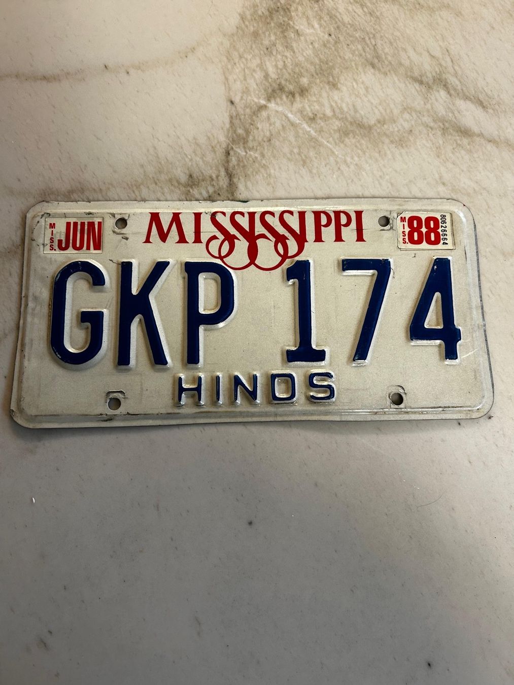 Insegne: US Nummernschild Mississippi – Usato da Ittenthal venduto da Lorinakuprecht0