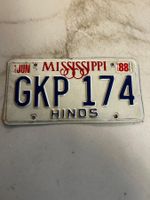 US Nummernschild Mississippi