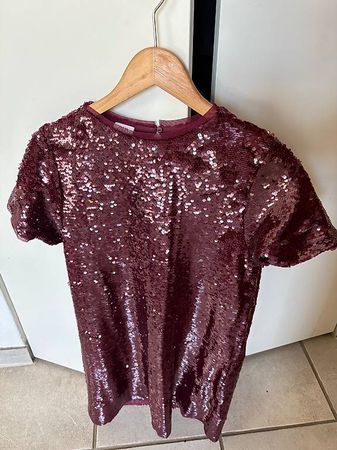 Pailletten Kleid für Mädchen von Zara Gr.164