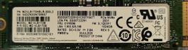 1×Samsung PM981a SSD 1024GB M.2 NVMe akzeptabler Zustand