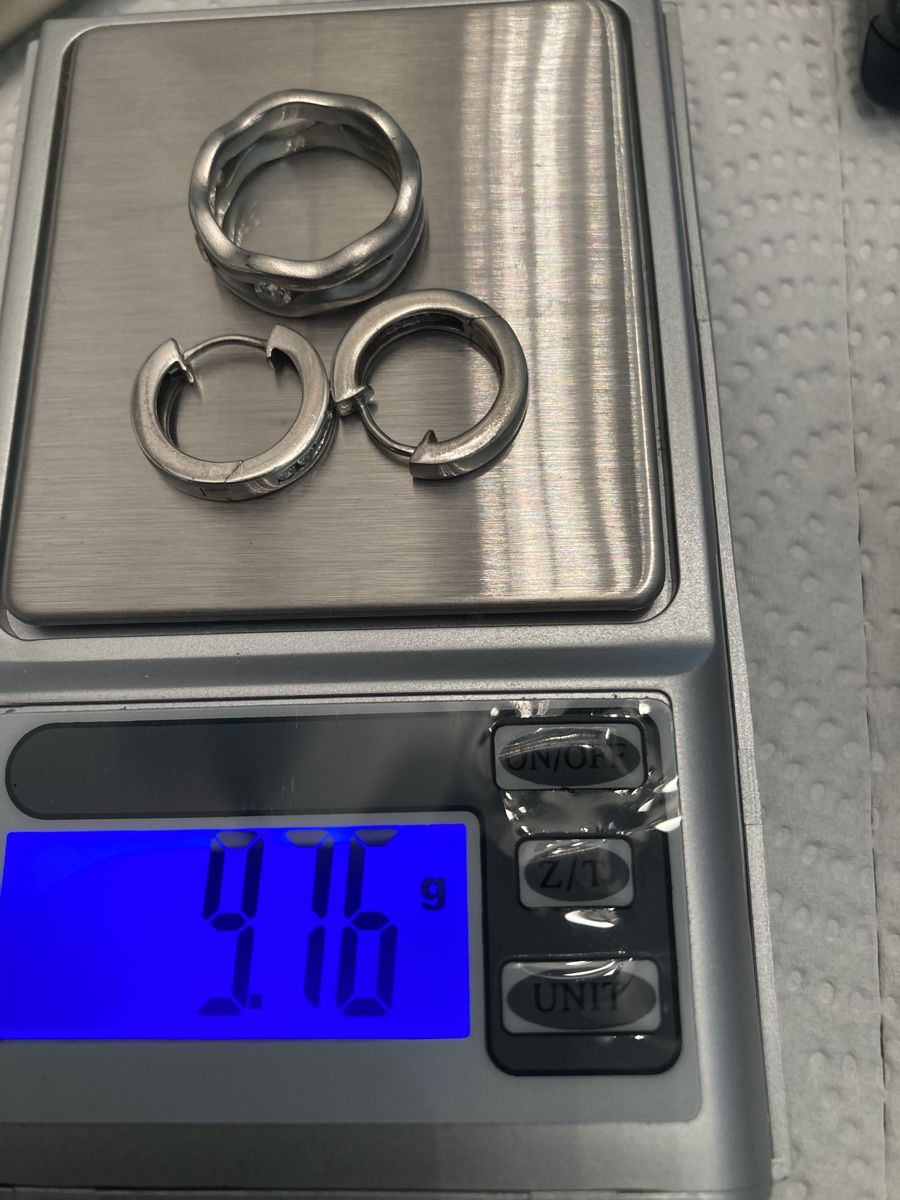 Sonstiger Schmuck: Set Silber Ring Gr 52 und Creolen 1.5cm – Gebraucht aus Dietikon von Closet_refurbished 8