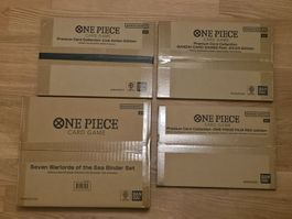 One Piece Card Game 1x Binder Set/3x Premium Card Collection