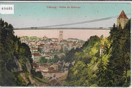 Fribourg - Vallee de Gotteron - Litho